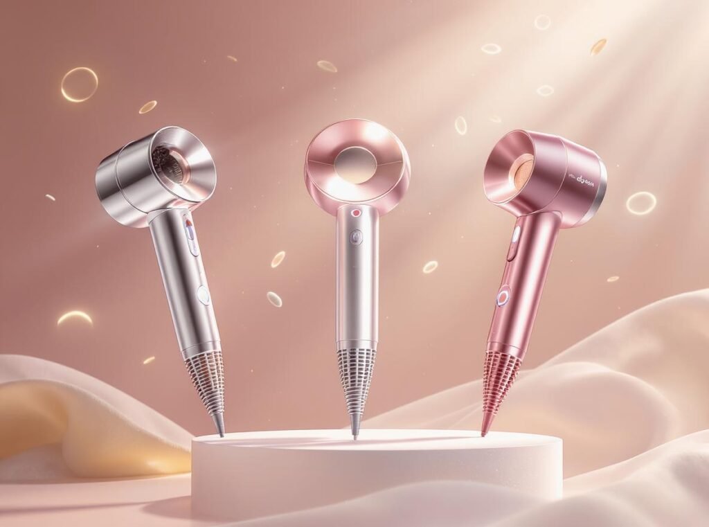 Premium hair dryers 2025 featuring Dyson Supersonic and high-end models