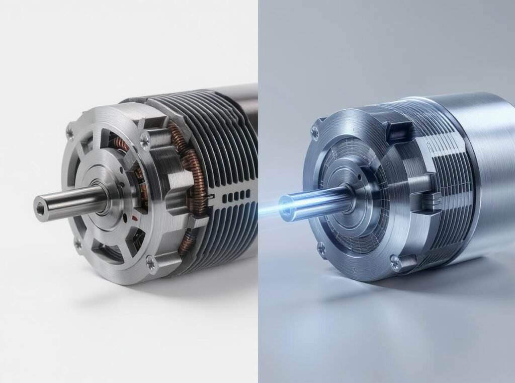 Comparison of traditional and brushless hair dryer motor technology