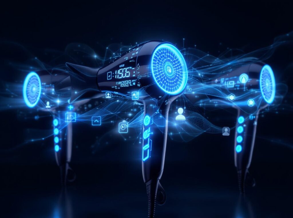 Smart hair dryers 2025 with innovative technology and app connectivity