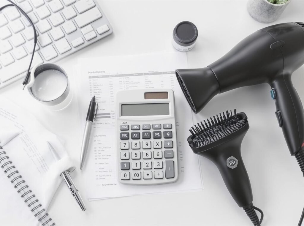 Cost analysis and budgeting for professional hair styling equipment purchase