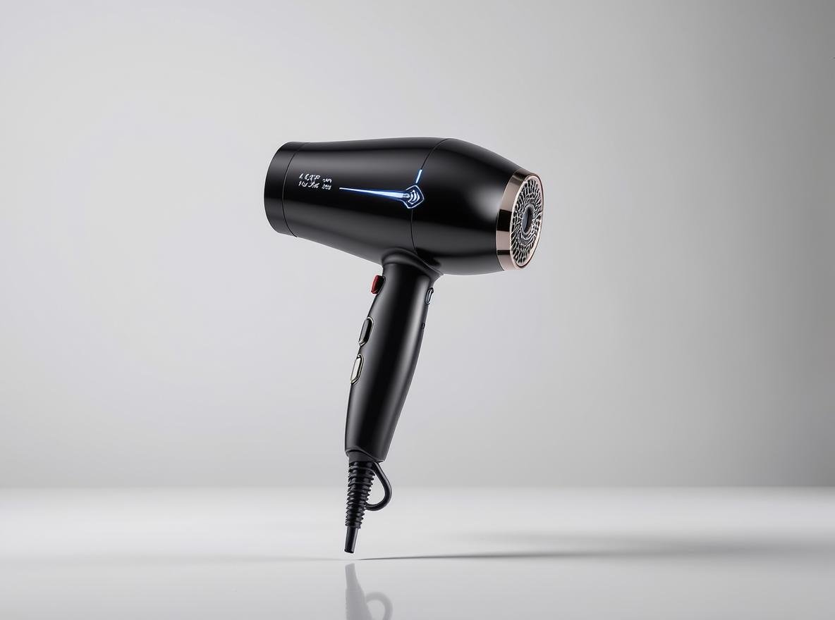 Professional hair dryer with advanced ionic technology for salon-quality results
