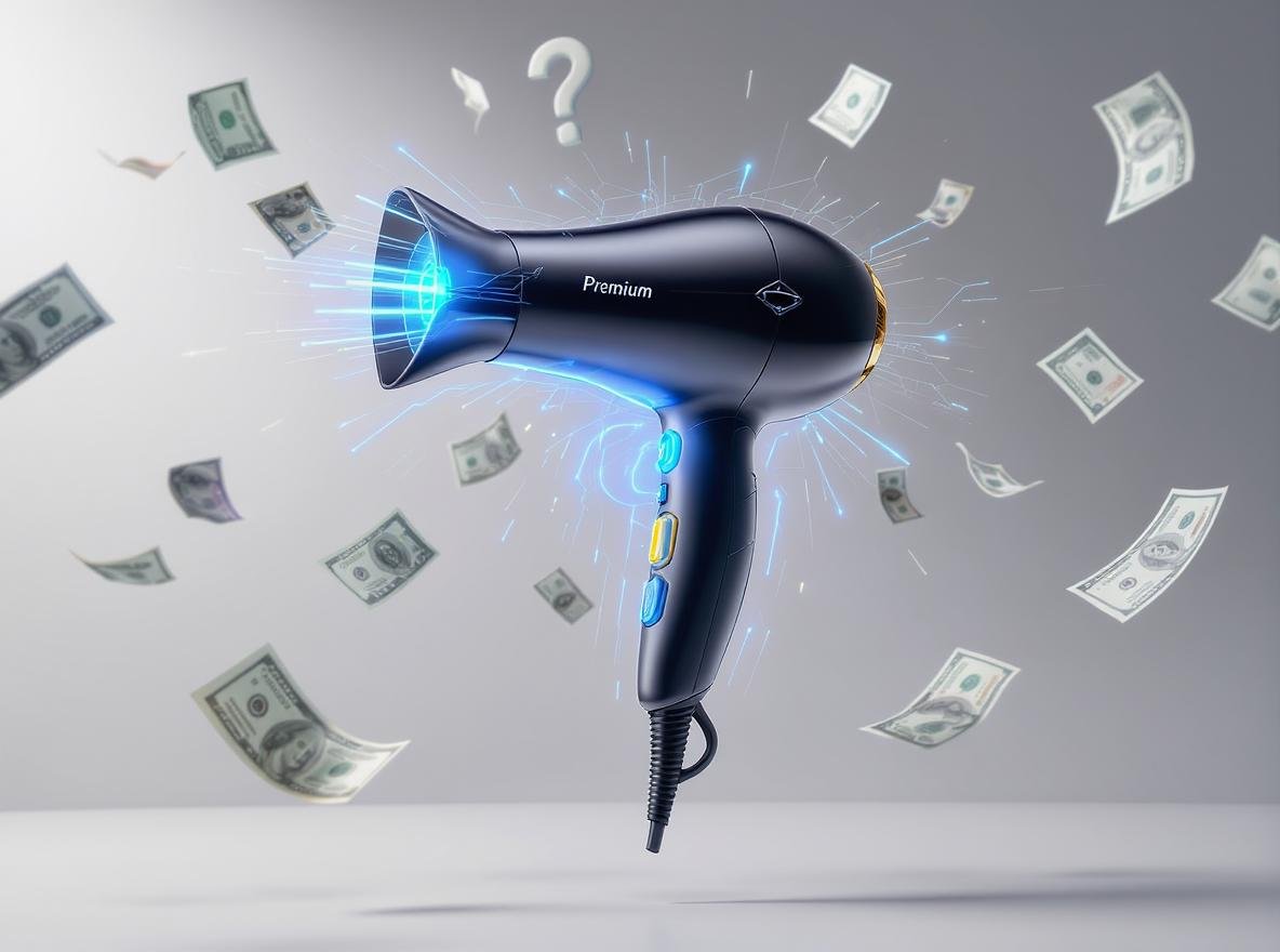 Premium hair dryer with price comparison analysis - is expensive hair dryer worth the cost
