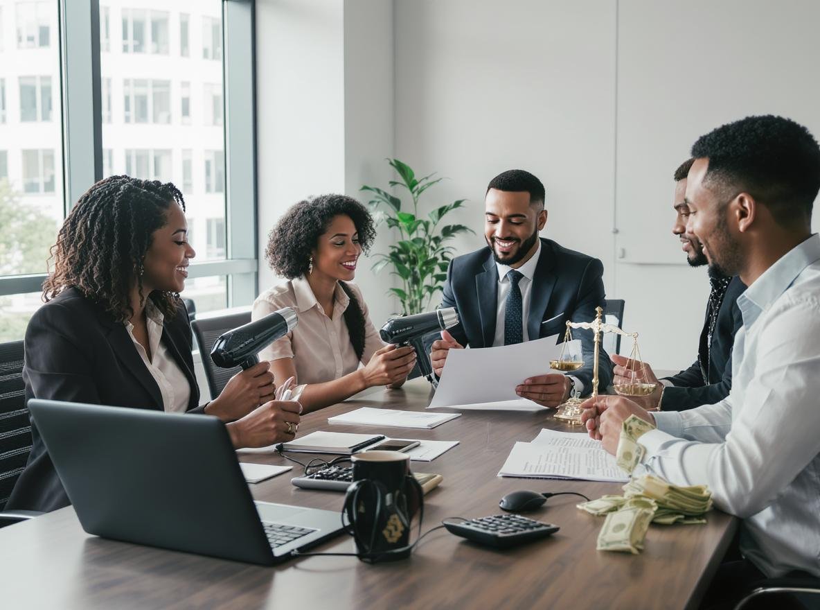 Hair dryer retailers analyzing extended warranty pros and cons with profit calculations and customer satisfaction metrics