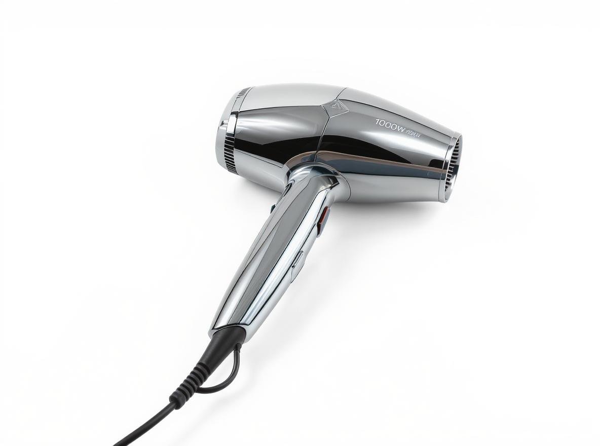 1000W hair dryer professional product shot for retailers and wholesalers