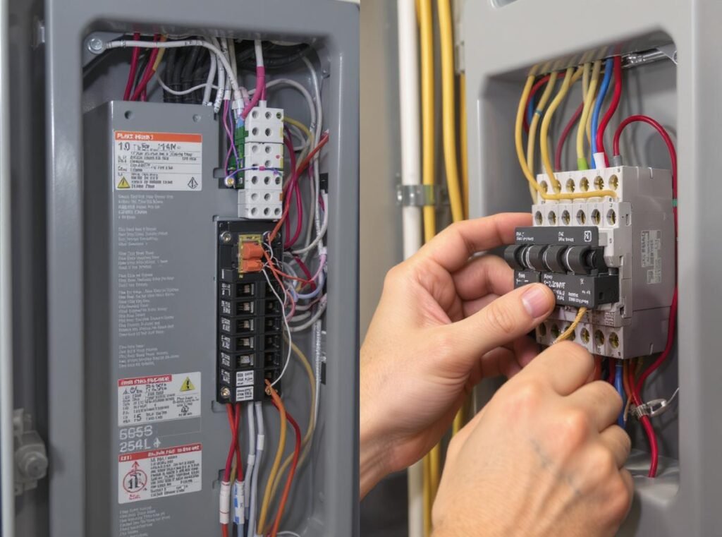 15 amp vs 20 amp circuit breakers comparison for hair dryer installation