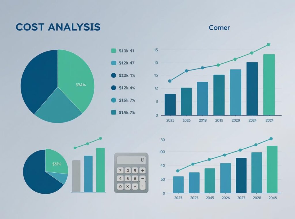 Hair dryer manufacturing cost breakdown analysis chart