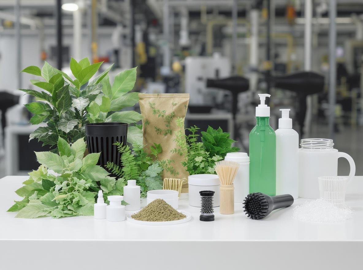 Sustainable materials and eco-friendly manufacturing for hair dryers