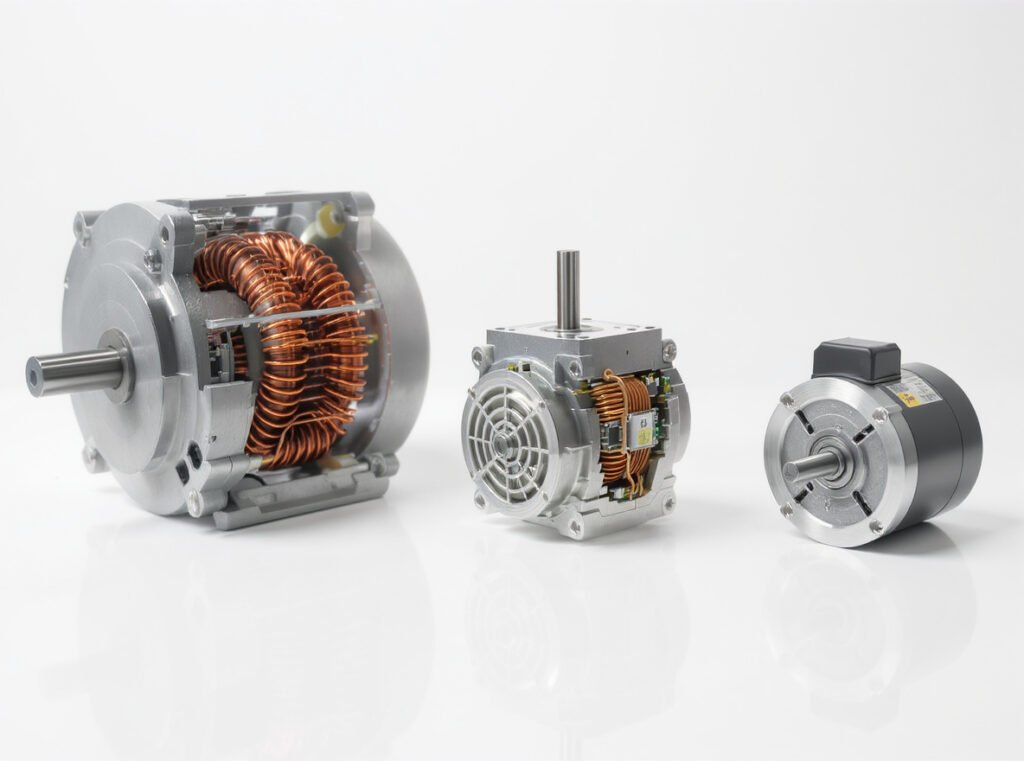 AC DC brushless hair dryer motor types comparison components