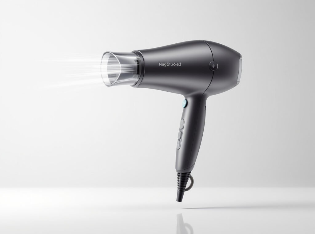 Brushless motor hair dryer lightest weight premium design floating