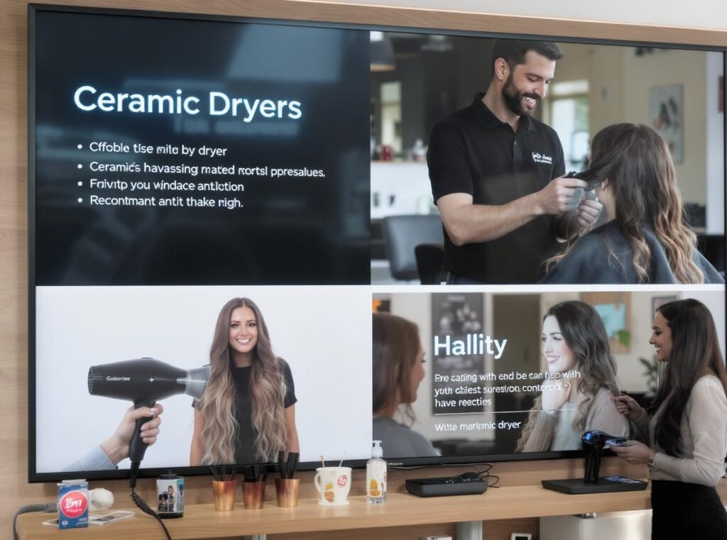 Marketing ceramic hair dryer benefits to retailers and customers for business success