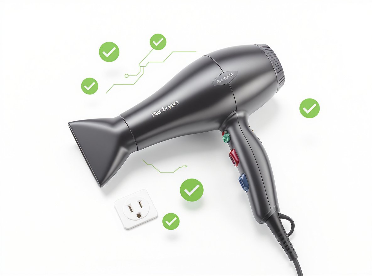 Best hair dryers for 15-amp circuits safety guide professional models