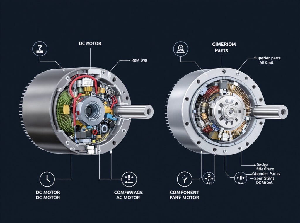 DC vs AC motor technology comparison hair dryers wholesale