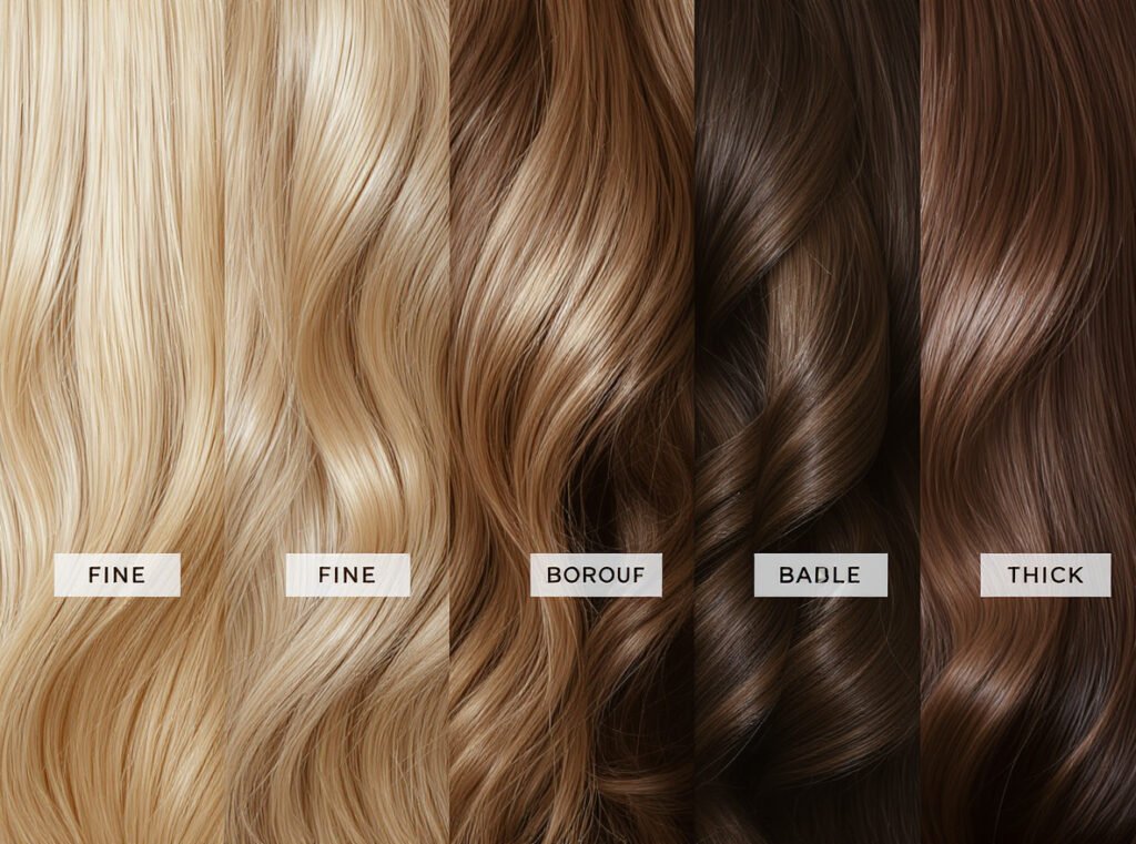 Different hair types that work best with 1875-watt hair dryers