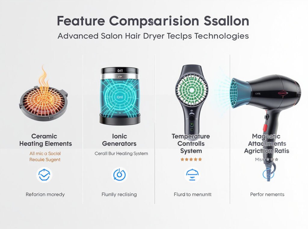 Advanced salon hair dryer features technology comparison wholesale guide